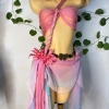 Bikini Mộng Mơ Pastel - khăn quấn, tặng dây vỏ sò, chip, 2 kẹp hoa - 425.000 VND 3