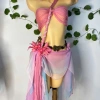 Bikini Mộng Mơ Pastel - khăn quấn, tặng dây vỏ sò, chip, 2 kẹp hoa - 425.000 VND 5