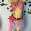 Bikini Mộng Mơ Pastel - khăn quấn, tặng dây vỏ sò, chip, 2 kẹp hoa - 425.000 VND 6