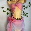 Bikini Mộng Mơ Pastel - khăn quấn, tặng dây vỏ sò, chip, 2 kẹp hoa - 425.000 VND 8