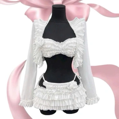Bikini MS567 Bèo Tầng 4 Món Cài Hoa Sexy - Thiết Kế Cá Tính Giá 179.000₫ 4