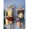 Bikini Nàng Rừng Xanh, khăn, tặng dây chuyền vỏ sò, 2 kẹp hoa – 329.000 VND 3
