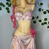 Bikini Nụ Hôn San Hô vỏ sò ngọc trai - tặng dây chuyền vỏ sò, chip & 2 kẹp hoa, giá ưu đãi 599.000₫ 2