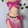 Bikini Resin Độc Đáo Thiết Kế Theo Yêu Cầu - Tặng Dây Chuyền Vỏ Sò và 2 Kẹp Hoa 2