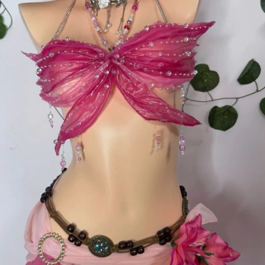 Bikini Resin Độc Đáo Thiết Kế Theo Yêu Cầu - Tặng Dây Chuyền Vỏ Sò và 2 Kẹp Hoa