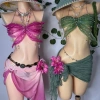 Bikini Resin Độc Đáo Thiết Kế Theo Yêu Cầu - Tặng Dây Chuyền Vỏ Sò và 2 Kẹp Hoa 4