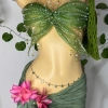 Bikini Resin Độc Đáo Thiết Kế Theo Yêu Cầu - Tặng Dây Chuyền Vỏ Sò và 2 Kẹp Hoa 5