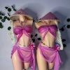 Bikini Resin Độc Đáo Thiết Kế Theo Yêu Cầu - Tặng Dây Chuyền Vỏ Sò và 2 Kẹp Hoa 8