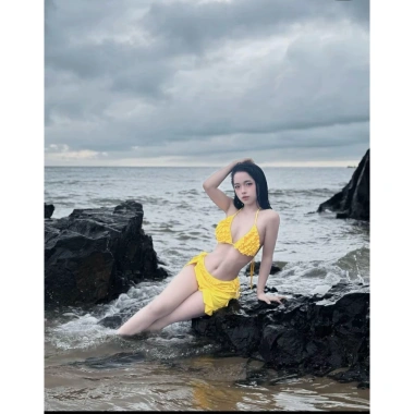 Bikini Set 3 Món Bánh Bèo Tina - Bộ Đồ Bơi Xinh Giá Giảm 145k, Thiết Kế Độc Đáo, Không Gãy 8