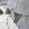 Bikini Set Basic len móc handmade - Crochet bikini thời trang, giá chỉ 95.000đ