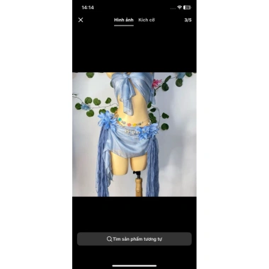 Bikini Set Khăn Quấn Đi Chơi Biển - Mùa Hạ Giá Ưu Đãi 485k Thời Trang Biển