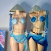 Bikini Set Sò Lam Vỏ Ngọc - Tặng dây chuyền, kẹp hoa | Giảm giá 1,190,000₫ 3