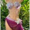 Bikini Set Sò Tím Biển Cả Freesize - Tặng Dây Chuyền Vỏ Sò & 2 Kẹp Hoa 8