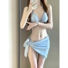 Bikini Suspender Nàng Tiên Cá Kim Cương Đồ Bơi Phụ Nữ Ren‑Up Tam Giác 3 Điểm Giá 147.118₫ 4