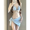 Bikini Suspender Nàng Tiên Cá Kim Cương Đồ Bơi Phụ Nữ Ren‑Up Tam Giác 3 Điểm Giá 147.118₫ 10