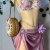 Bikini vỏ sò ngọc trai sang trọng, tặng dây chuyền vỏ sò, chip, 2 kẹp hoa (không bao gồm phụ kiện) - Giá 550.000₫ 6