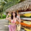 Bikini vỏ sò ngọc trai sang trọng, tặng dây chuyền vỏ sò, chip, 2 kẹp hoa (không bao gồm phụ kiện) - Giá 550.000₫ 8