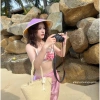 Bikini vỏ sò ngọc trai sang trọng, tặng dây chuyền vỏ sò, chip, 2 kẹp hoa (không bao gồm phụ kiện) - Giá 550.000₫ 9
