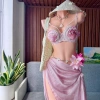 Bikini vỏ sò ngọc trai - Tặng 2 kẹp hoa - Giá ưu đãi 650.000 VNĐ - Ảnh thật Shop tự làm 5