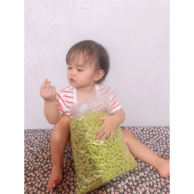 Bim Bim Đậu Xanh Nước Cốt Dừa 500g – Snack Giòn Rụm Thơm Ngon 43.000đ Khôi Hân Food