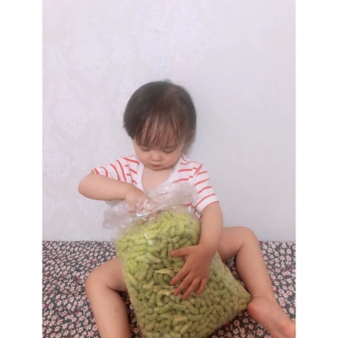Bim Bim Đậu Xanh Nước Cốt Dừa 500g – Snack Giòn Rụm Thơm Ngon 43.000đ Khôi Hân Food