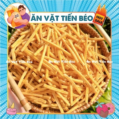 Bim Bim Khoai Tây Hương Ngó Sen Chua Cay 500g Đồ Ăn Vặt – Giòn Tan, Đậm Đà, Giá 22.999đ