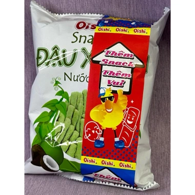 Bim Bim Oishi Đậu Xanh Nước Cốt Dừa - Hoả Tốc HN Giá Chỉ 17.900 VNĐ 4