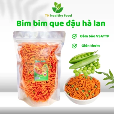 Bim Bim Que Đậu Hà Lan TH Healthy Food - Giòn Thơm, An Toàn Thực Phẩm, 33.000₫