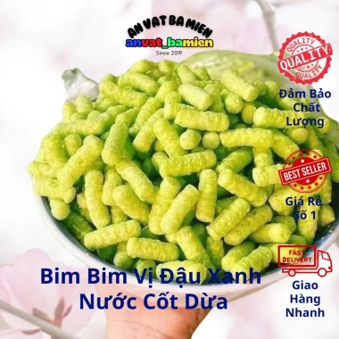 Bim đậu xanh vị dừa 100g - thơm ngon, bùi bùi, giảm giá 14.900 VND