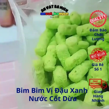 Bim đậu xanh vị dừa 100g - thơm ngon, bùi bùi, giảm giá 14.900 VND 9