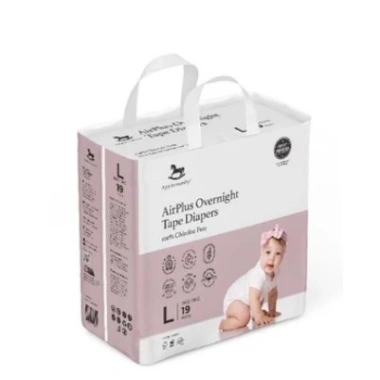 Bỉm Đêm Michibaby Applecrumby AirPlus Overnight MC580 - Siêu Thấm Hút 12h, Đa Cỡ NB‑XXL, Giá Ưu Đãi 260k 12 Bỉm Đêm Michibaby Applecrumby AirPlus Overnight MC580 - Siêu Thấm Hút 12h, Đa Cỡ NB‑XXL, Giá Ưu Đãi 260k 12