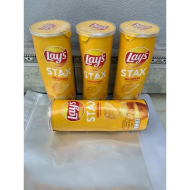 Bim khoai tây Lays Stax 5Lon hoặc túi zip 500gr - Đủ vị, giảm 17% còn 82.500₫