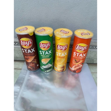 Bim khoai tây Lays Stax 5Lon hoặc túi zip 500gr - Đủ vị, giảm 17% còn 82.500₫