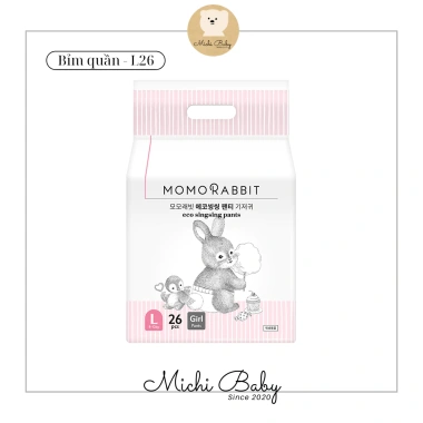 Bỉm MOMORABBIT Siêu Mỏng Siêu Thấm Hút An Toàn Da Bé - Giá chỉ 275.000đ 11 Bỉm MOMORABBIT Siêu Mỏng Siêu Thấm Hút An Toàn Da Bé - Giá chỉ 275.000đ 11