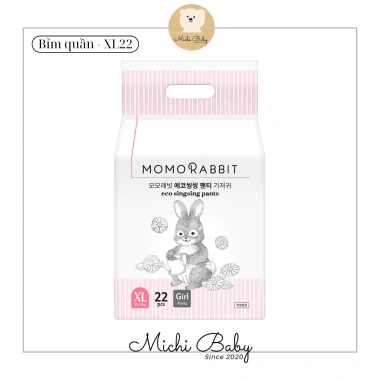 Bỉm MOMORABBIT Siêu Mỏng Siêu Thấm Hút An Toàn Da Bé - Giá chỉ 275.000đ 12 Bỉm MOMORABBIT Siêu Mỏng Siêu Thấm Hút An Toàn Da Bé - Giá chỉ 275.000đ 12