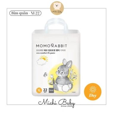 Bỉm MOMORABBIT Siêu Mỏng Siêu Thấm Hút An Toàn Da Bé - Giá chỉ 275.000đ 17 Bỉm MOMORABBIT Siêu Mỏng Siêu Thấm Hút An Toàn Da Bé - Giá chỉ 275.000đ 17