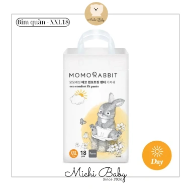 Bỉm MOMORABBIT Siêu Mỏng Siêu Thấm Hút An Toàn Da Bé - Giá chỉ 275.000đ 18 Bỉm MOMORABBIT Siêu Mỏng Siêu Thấm Hút An Toàn Da Bé - Giá chỉ 275.000đ 18