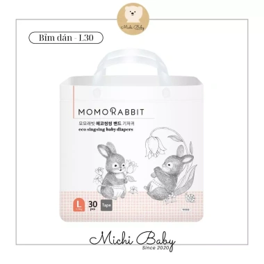 Bỉm MOMORABBIT Siêu Mỏng Siêu Thấm Hút An Toàn Da Bé - Giá chỉ 275.000đ 21 Bỉm MOMORABBIT Siêu Mỏng Siêu Thấm Hút An Toàn Da Bé - Giá chỉ 275.000đ 21