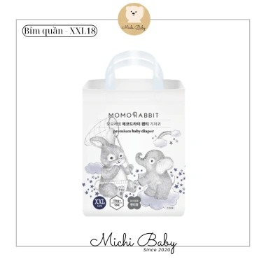 Bỉm MOMORABBIT Siêu Mỏng Siêu Thấm Hút An Toàn Da Bé - Giá chỉ 275.000đ 27 Bỉm MOMORABBIT Siêu Mỏng Siêu Thấm Hút An Toàn Da Bé - Giá chỉ 275.000đ 27