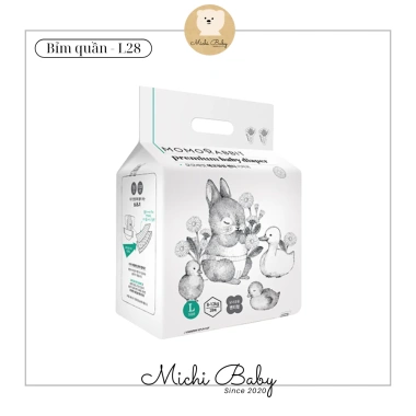 Bỉm MOMORABBIT Siêu Mỏng Siêu Thấm Hút An Toàn Da Bé - Giá chỉ 275.000đ 28 Bỉm MOMORABBIT Siêu Mỏng Siêu Thấm Hút An Toàn Da Bé - Giá chỉ 275.000đ 28
