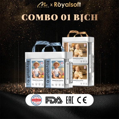 Bỉm quần & bỉm dán RoyalSoft chính hãng – Lõi thấm hút Air Max 5D, giá 310.000₫