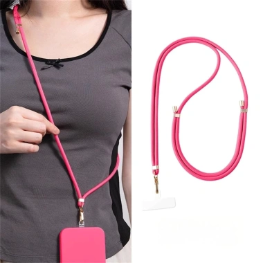 Bím Tóc Điện Thoại Ngang Dây Dài Thời Trang Màu Trơn Chống Mất, Dây Treo IPhone - Giá 130.599₫
