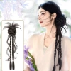 Bím Tóc Giả 45cm Đuôi Ngựa và Bun Hoa Chunli Xoắn Thoáng Mát Mùa Hè, Giá 90.000₫