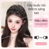 Bím Tóc Giả Nữ Khóa Dán và Từ Tính - Băng Đô Bện Đuôi Cá Thời Trang, Giá 108k 5