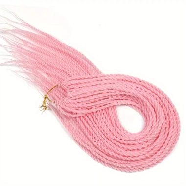 Bím tóc rễ tóc bện móc Senegal 24 inch - Khóa tổng hợp tự nhiên, giảm giá 19% 6