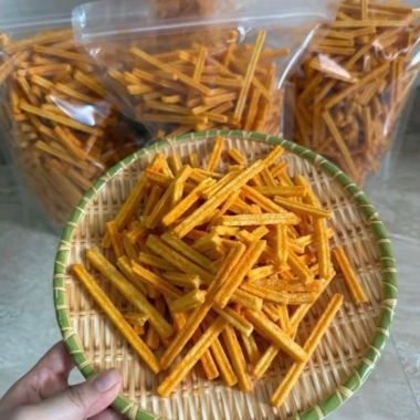 Bimbim 1kg Khoai Tây Phô Mai Que Giòn Thơm Ngon - Ăn Vặt Giá 90.000 VNĐ