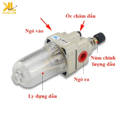 Bình bôi trơn khí nén AL 2.000/3.000 - Siêu bền, áp suất ổn định, giảm hao mòn, giá 136.000 VND 3