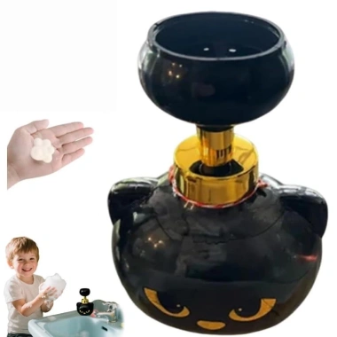Bình bơm xà phòng Pawprint YYLINGX cho mèo Hộp xốp hình mèo dung tích lớn, giảm 22%
