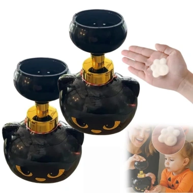 Bình bơm xà phòng Pawprint YYLINGX cho mèo Hộp xốp hình mèo dung tích lớn, giảm 22%
