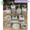 Bình chiết dầu gội sứ Bát Tràng men muối, chai lọ rửa tay, sữa tắm - Phòng tắm 45.000 2